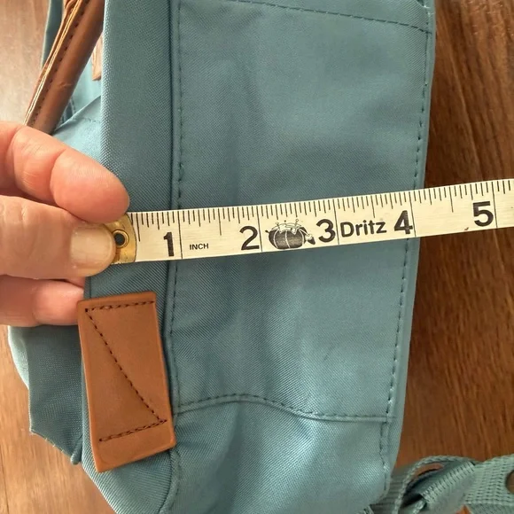 Kånken Mini Backpack - Blue and Tan - Picture 4 of 10